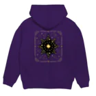 NanaN-CreeR de-RCのオリエンタル風星座マーク　１２星座　額バージョン Hoodie:back