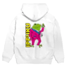 soumariのIPPUKU FROG Hoodie:back