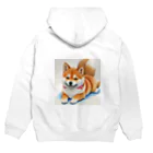 shIbaのシバの眼差し Hoodie:back