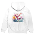 Nayahaの多趣味 Hoodie:back