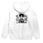 カワイイストックのニーハオ♥カワイイチャイナちゃん Hoodie:back