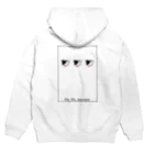 しほみりん🐄のりんりんするパーカー《ホワイト》 Hoodie:back