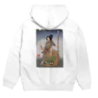 nidan-illustrationの"武者絵" Hoodie:back