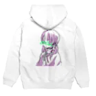 労災ひっぷほっぷの両面イラストChill Hoodie:back