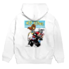 nidan-illustrationの“HOT RODeo” Hoodie:back