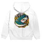 カンピのfish on!　Lock Buri Hoodie:back