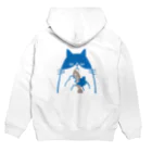 mincruのねこ と さかな Hoodie:back