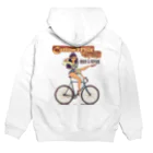 nidan-illustrationの"Cotton Mile Cycles" Hoodie:back