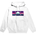 いちぼ君のお店のICHIBO-SynthWave Hoodie