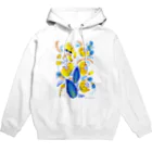  @Petrykivka Japan       💙  💛   ウクライナ伝統画法のOnion (黄色い玉ねぎ） Hoodie