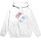 Jackalope Houseのツノアリウサギアジサイモドキウミウシ 2匹ver. Hoodie