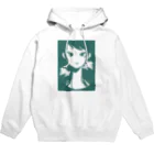 ねむ吉屋のつり目の女の子 Hoodie