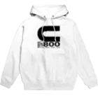 いつもふらっと南関屋のダート800m（白T限定バージョン） Hoodie