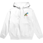 KANAT  LAMHITAの虹色の飛ぶ鳥 Hoodie