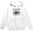 b.n.d [街中でもラグビーを！]バインドの【ラグビー / Rugby】 CROUCH Hoodie