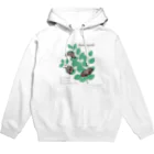 kitaooji shop SUZURI店のアカボシゴマダラとエノキ Hoodie