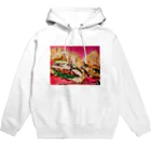 TAMEPANDA presents L♡BSTeRRRのクランチー！　チーズとズッキーニとチキンブレストのBLT！ Hoodie