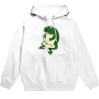 もむのふの爬虫類グッズやさんのおすわりバジェットガエル Hoodie