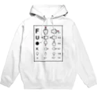 リュウラクドウの視力検査 (FU●K U） Hoodie