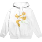 momolove のBaby hugにゃんこ(長毛茶トラ猫) Hoodie