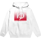 温泉グッズ@ブーさんとキリンの生活の温泉ごくらく（レッド） Hoodie