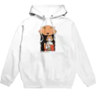 へんないきものチャンネルのきつねさんとメンダコ Hoodie