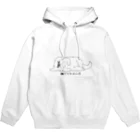 ペキニーズとかわんことか。の我が道を行くペキニーズ・撫でてもいい白ペキ Hoodie