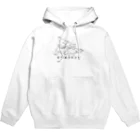 驚きアパレルの仲良し犬猫 Hoodie