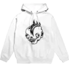 劇団スカッシュOFFICIAL WEB SHOPのゾンビパーカー（プリント：ブラック） Hoodie