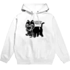 イラスト MONYAAT のやみねこ、ろっぽ Hoodie