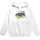 pandaticsの【青】ぱんだといぬ Hoodie