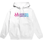 土屋李央のGaming BASE 番組グッズSHOPのGaming Growth プルオーバーパーカー Hoodie