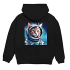 Enigma SHOPのspace cat Hoodie:back