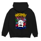 はるさめんのお店のゲーミングはるさめんパーカー(黒) Hoodie:back