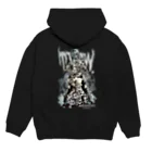 DIGITAL TATTOO WORKS/sickのTO GO WITH ONE'S GUT_50/100 Hoodie:back
