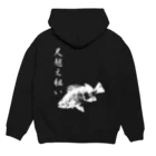 WAZAYAのメバル専用～メバル爆釣祈願～尺越え Hoodie:back