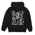 SHOP TのChildren's scribbles. Hoodie:back