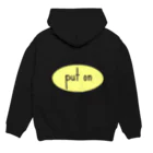 gramのcircle puton foodie Hoodie:back