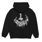 PARROTの退廃黒 Hoodie:back
