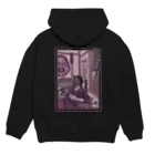 Y's Ink Works Official Shop at suzuriのLies and Truth Ukiyoe Style Hoodie:back