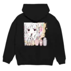 aigamoのMIDNIGHT HOODIE Hoodie:back