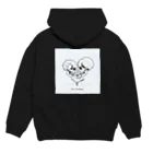 cotamのlove circulation Hoodie:back