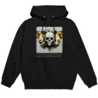 SS_althaeaのhere are butterflies in the skull Hoodie