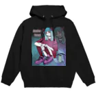 isseiartのけもの系の女の子 フレア Hoodie