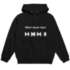 S3のWhich do you like?(白) Hoodie