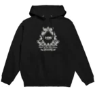 ゆーきんぐⓤのU-KING 1stLOGO　''siro'' Hoodie