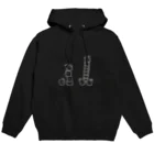 んそめのよじよじキューブパーカー(モノクロ) Hoodie