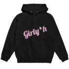 Girly*hガーリーエイチのGirly*hロゴ(pink) Hoodie