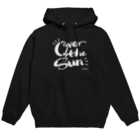 TBSラジオ『ジェーン・スーと堀井美香の「OVER THE SUN」』グッズのOVER THE SUN_パーカー(黒) Hoodie