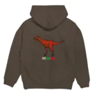 KUNI YAMAMOTOのTYRANO ITALIA Hoodie:back